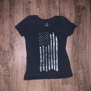 American flag Vneck